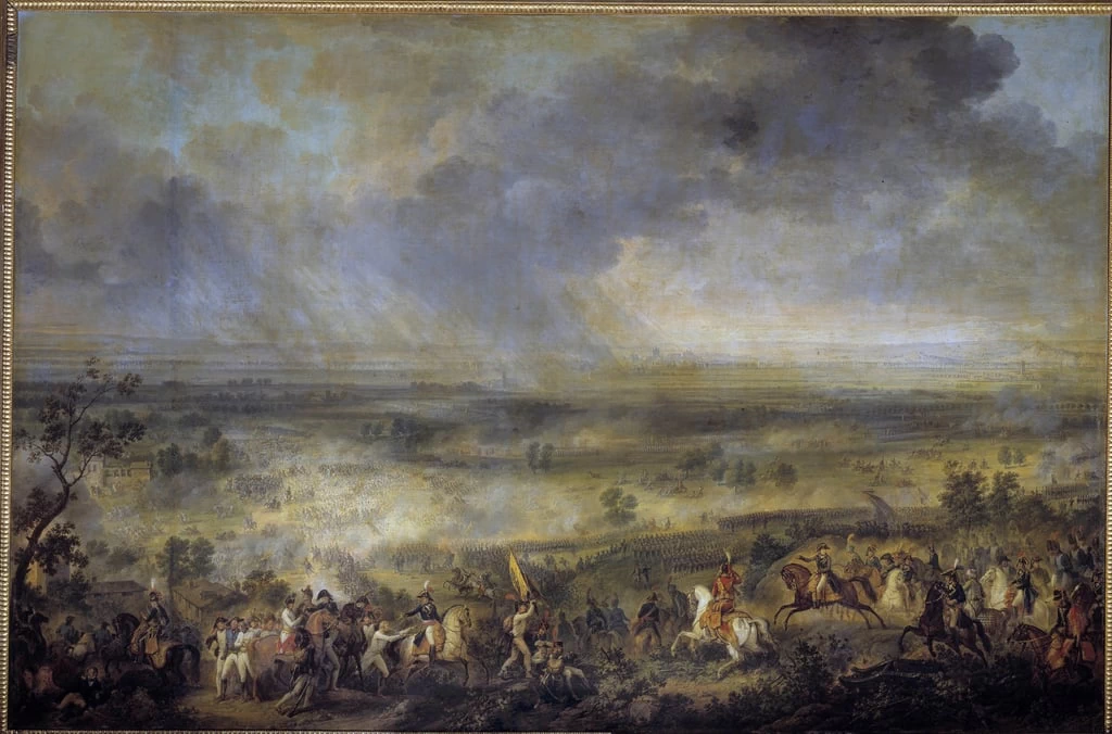  Émile Jean Horace Vernet-217-La battaglia di Marengo, 14-06-1800 - Chateau de Gros-Bois, Boissy-Saint-Leger  